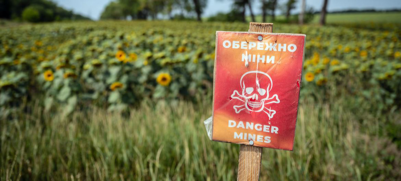 Agencies join forces with deminers to reclaim agricultural land in Ukraine