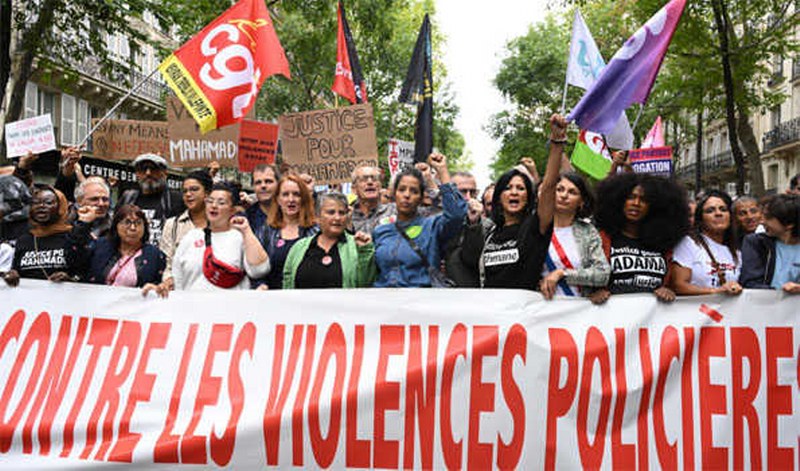 Mass protests against police violence, racism erupt in France