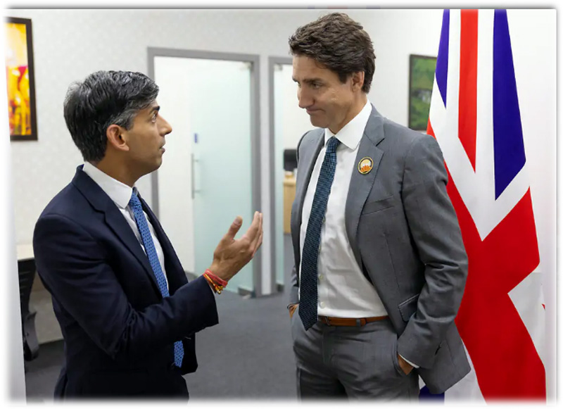 Trudeau’s lukewarm response, Sunak’s steely resolve: Khalistan extremism under scrutiny
