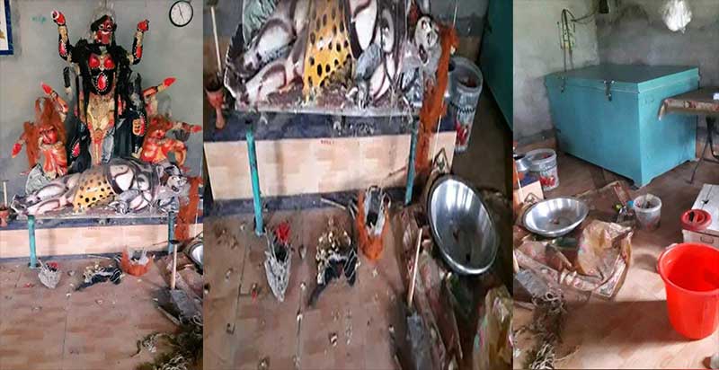 Bangladesh: Unidentified miscreants vandalise Hindu temple, loot gold ornaments