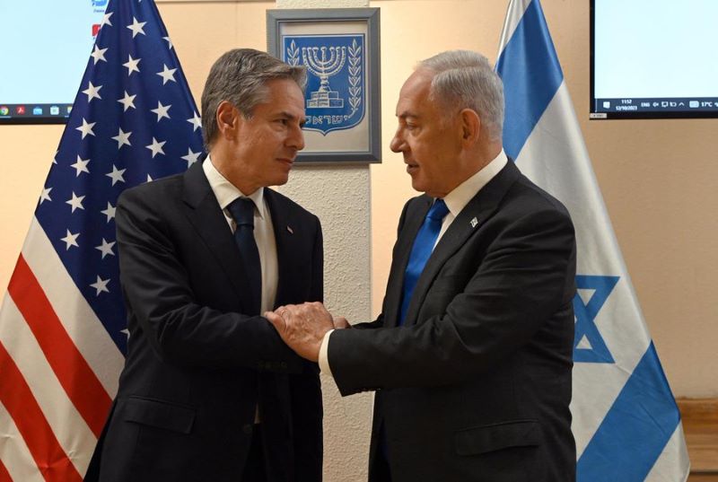 As long as America exists it will always be by Israel's side, Antony Blinken says in Tel Aviv