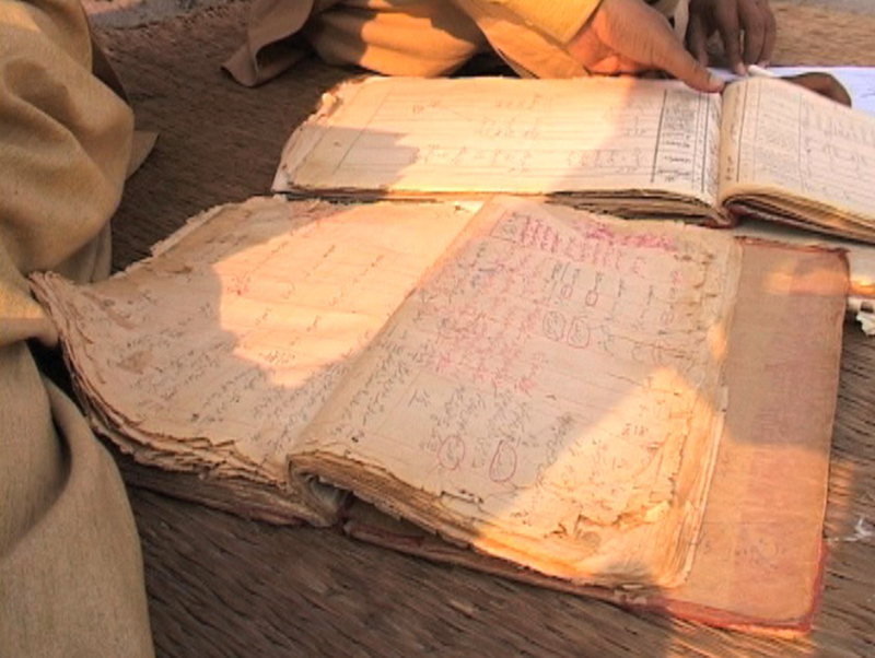 Dilapidated paper land records stored at the land records station in Lahore, Pakistan. Pakistan and India both are working to digitise land records to make them easier to access and reduce disputes and corruption. (Shiraz Hasnat)
