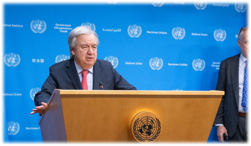 Humanitarian ceasefire only way to end Gaza 'nightmare': UN chief Antonio Guterres