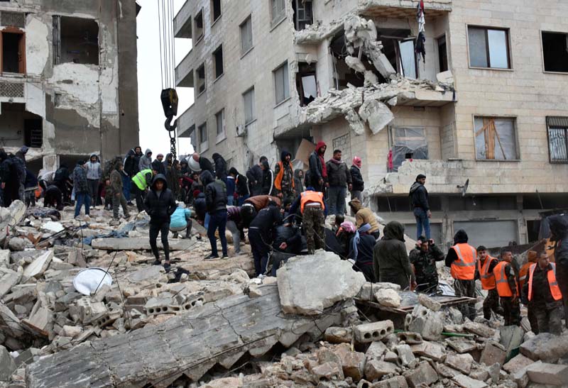 At least 2,300 killed as 3 powerful earthquakes hit Turkey, Syria