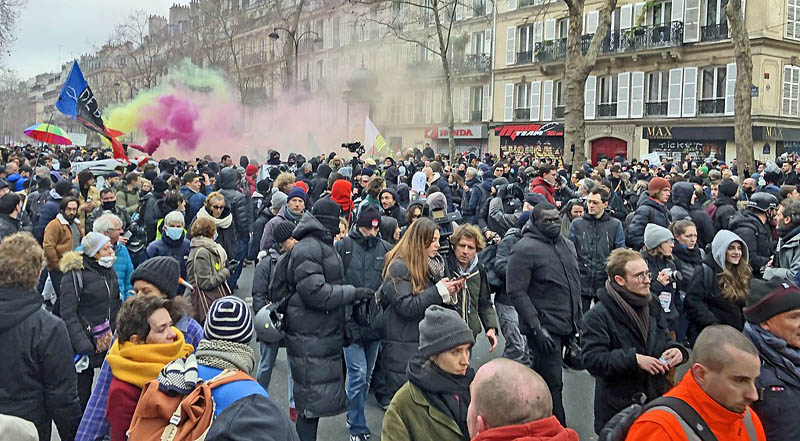 More than 200 strikes against pension reform to take place in France next week: Reports