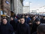 Over 400 detained in Russia for paying tributes to President Vladimir Putin's key opponent Alexei Navalny