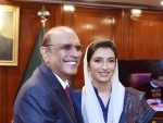 Slain former Pakistan PM Benazir Bhutto's daughter Aseefa Bhutto Zardari takes oath as MP