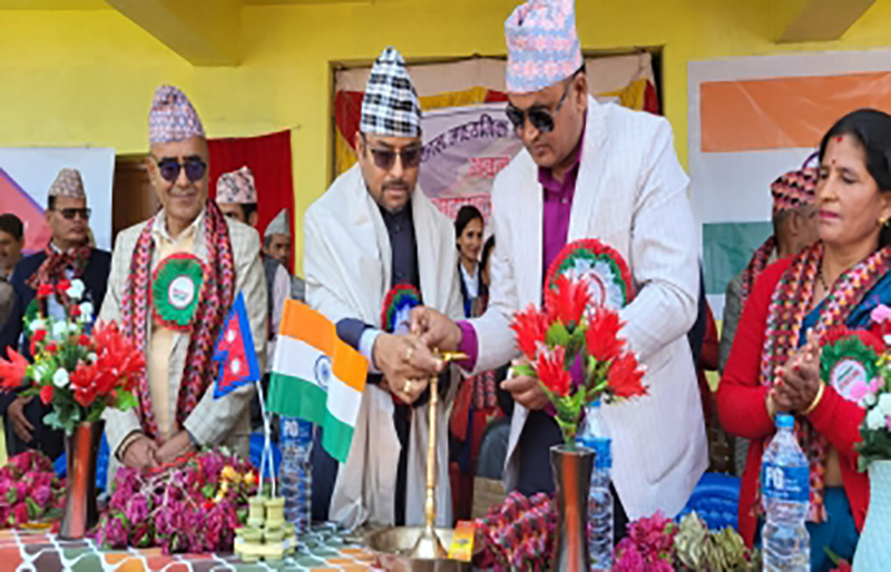India lays foundation stone to build high-impact community development project in Nepal's Darchula
