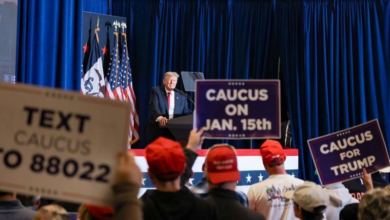 Trump wins Iowa caucuses in Republican contest of US Prez Polls, cements his place as challenger to Biden
