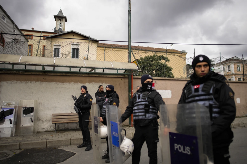 Istanbul church shootings: 25 suspects arrested, says minister
