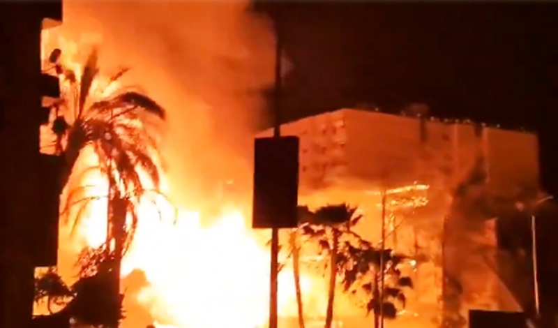 Fire destroys 80-year-old iconic Al-Ahram Studio in Cairo, no casualty