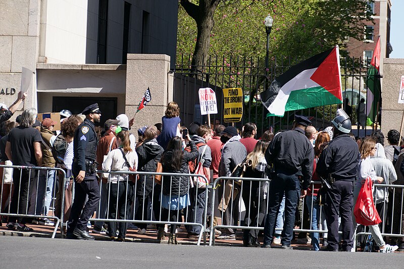 Pro-Palestinian protesters refuse to disband from Columbia University